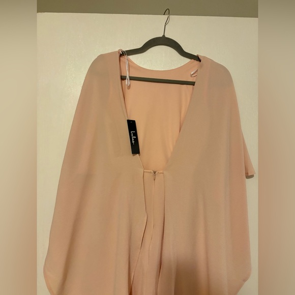 NWT Lulus Best is Yet to Come Backless Peach Dress - Picture 7 of 12